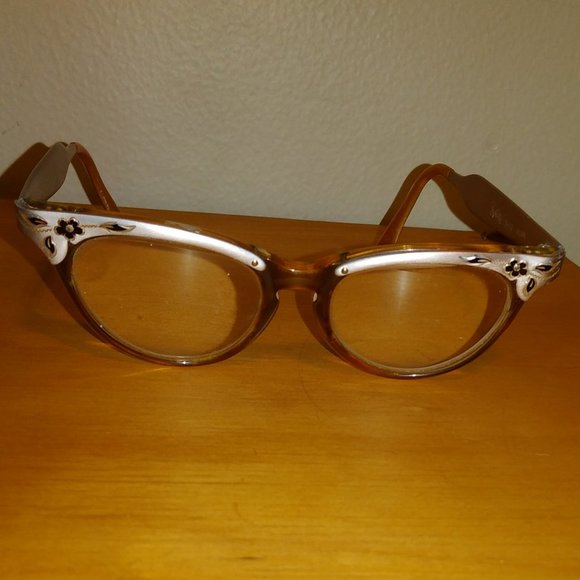 Zylite Accessories - Vintage 50's ZYLITE Cat Eye Womens Glasses